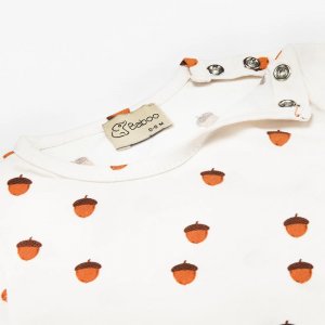 Desenli Organik Pamuk Kumaş Bebek ve Çocuk Alt Üst Takım