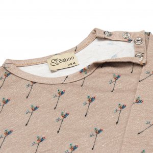 Desenli Organik Pamuk Kumaş Bebek ve Çocuk Alt Üst Takım