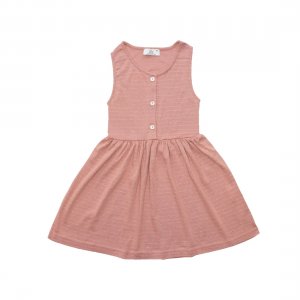 Edel Weiss Modal Kumaş Yazlık Baharlık Kız Bebek Çocuk Kolsuz Elbise