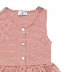 Edel Weiss Modal Kumaş Yazlık Baharlık Kız Bebek Çocuk Kolsuz Elbise